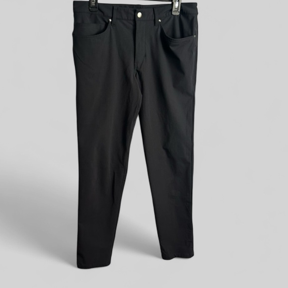 Lululemon Athletica ABC Slim fit 5 pocket pant charcoal size 31 waist men's - Picture 1 of 11